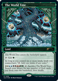 The World Tree (Halo Foil) [Secret Lair Drop Series]-1