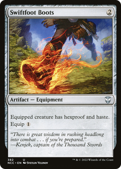 Swiftfoot Boots [Streets of New Capenna Commander]-1