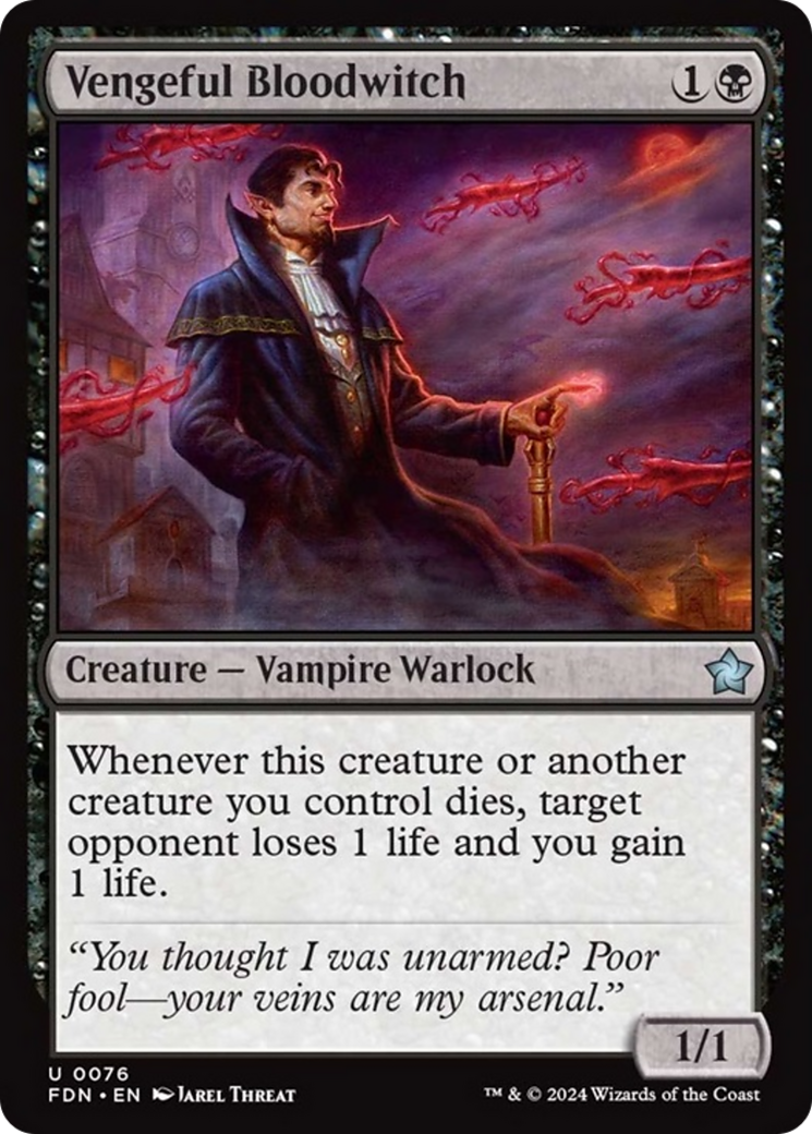 Vengeful Bloodwitch [Foundations]-1