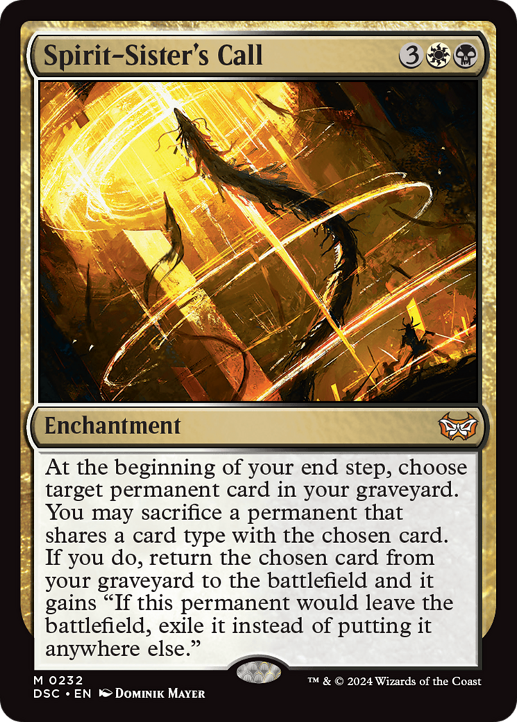 Spirit-Sister's Call [Duskmourn: House of Horror Commander]-1