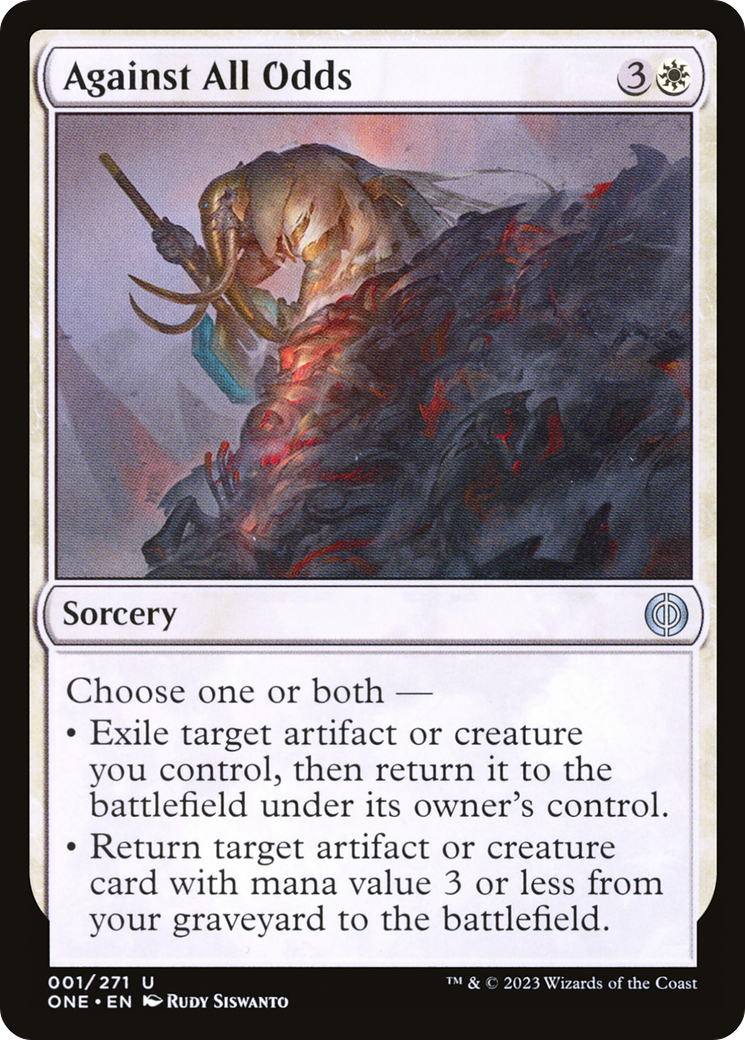 Against All Odds [Phyrexia: All Will Be One]-1