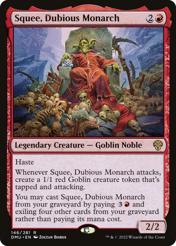 Squee, Dubious Monarch [Dominaria United]-1