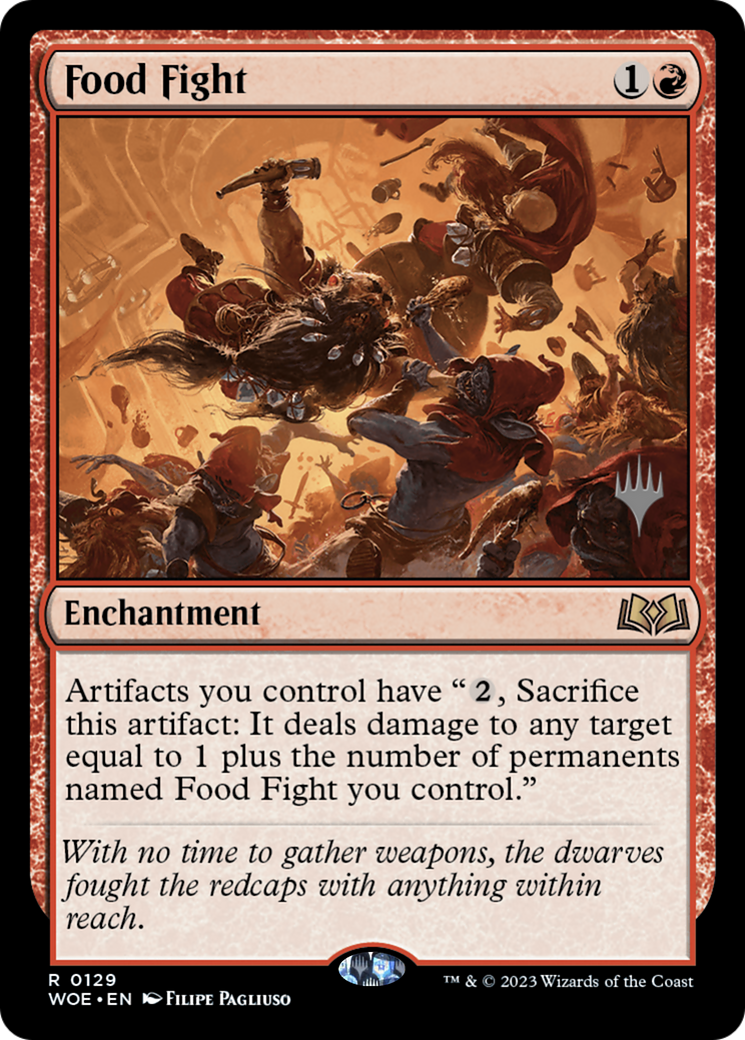 Food Fight (Promo Pack) [Wilds of Eldraine Promos]-1