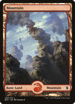 Mountain (269) (Full Art) [Battle for Zendikar]-1