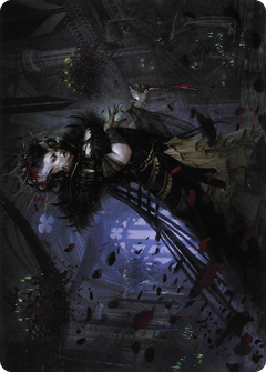 Falkenrath Forebear // Falkenrath Forebear (AVOW-033) - Crimson Vow Art Series (Borderless) Foil-3