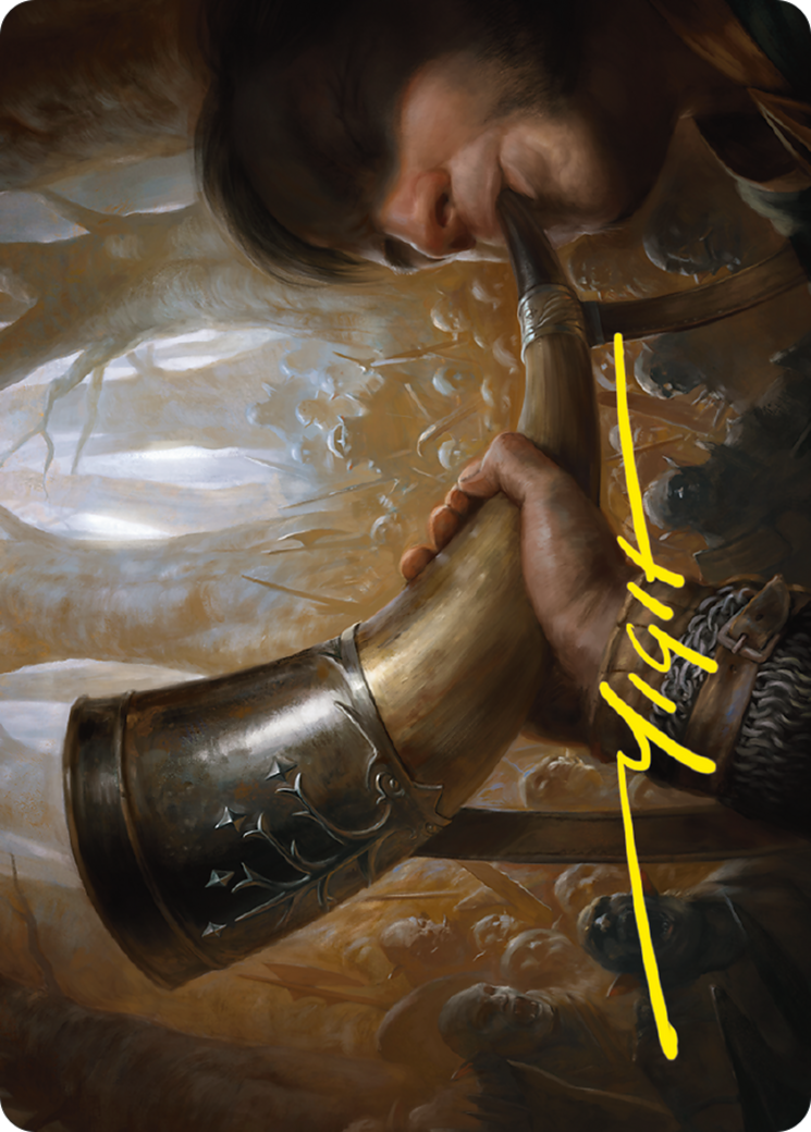 Horn of Gondor // Horn of Gondor (ALTR-029) - Tales of Middle-earth Art Series (Borderless)-1