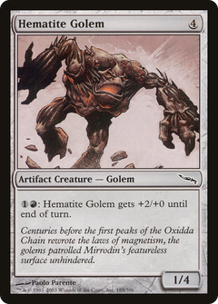 Hematite Golem [Mirrodin]-1