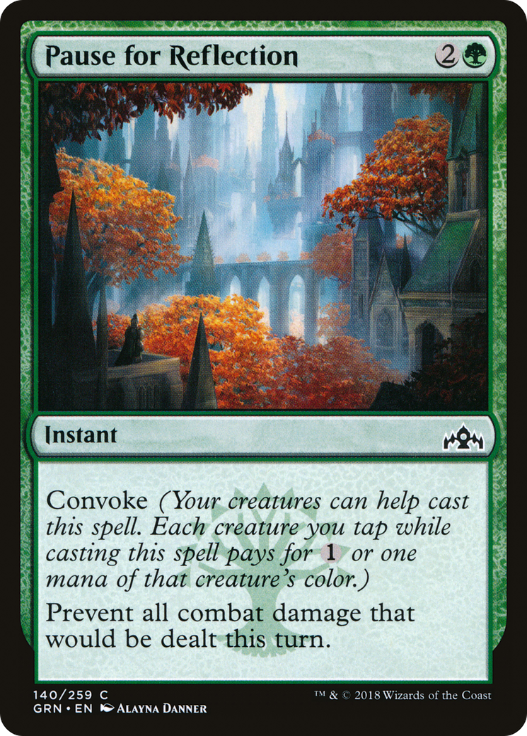 Pause for Reflection [Guilds of Ravnica]-1
