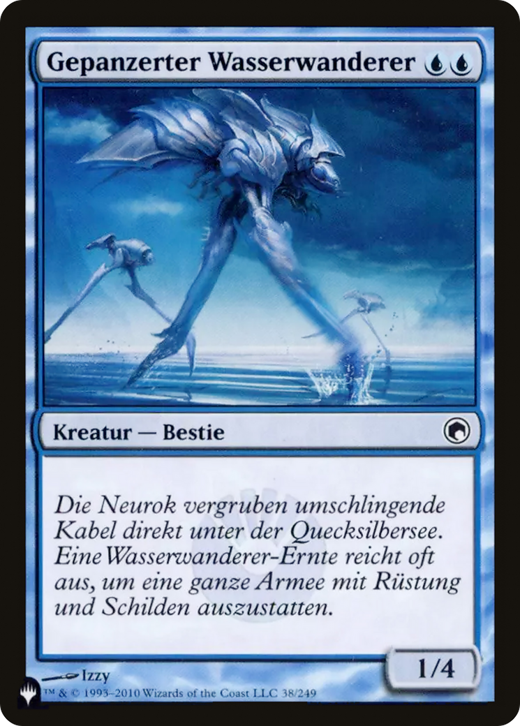 Plated Seastrider (German) (LIST-038) - The List-1