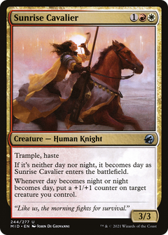 Sunrise Cavalier [Innistrad: Midnight Hunt]-1