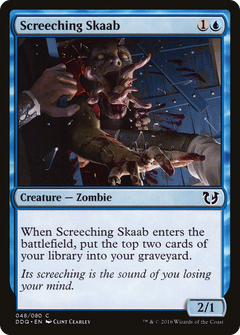 Screeching Skaab [Duel Decks: Blessed vs. Cursed]-1
