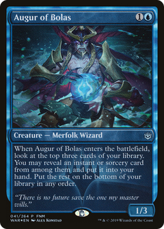 Augur of Bolas (FNM) [War of the Spark Promos]-1