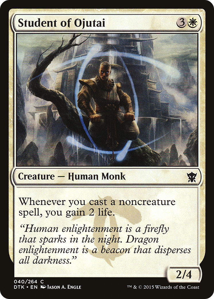 Student of Ojutai [Dragons of Tarkir]-1