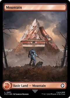 Mountain (0851) (Surge Foil) [Fallout]-1