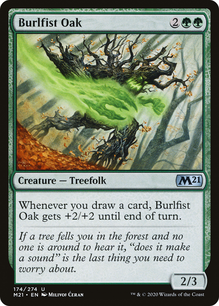 Burlfist Oak [Core Set 2021]-1