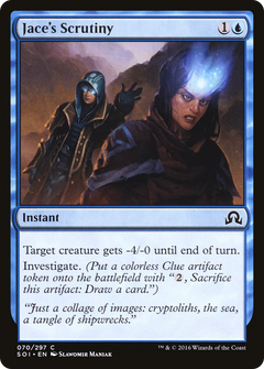 Jace's Scrutiny [Shadows over Innistrad]-1