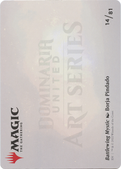 Battlewing Mystic // Battlewing Mystic (ADMU-014) - Dominaria United Art Series (Borderless) Foil-2
