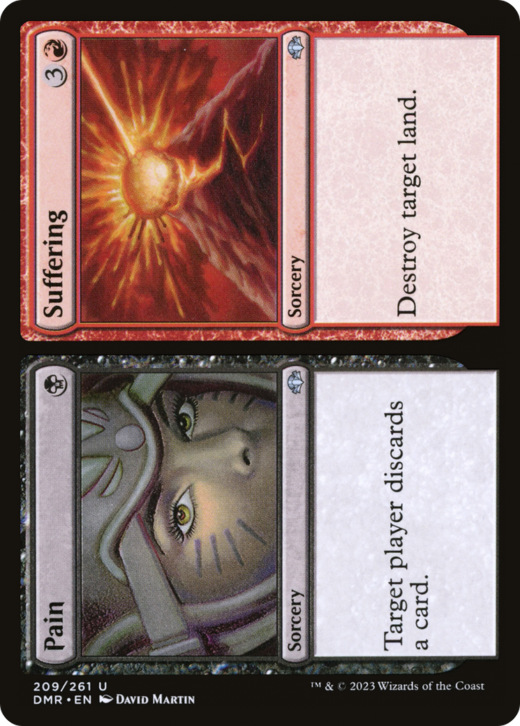 Pain // Suffering [Dominaria Remastered]-1