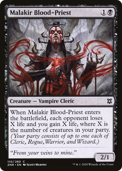 Malakir Blood-Priest [Zendikar Rising]-1