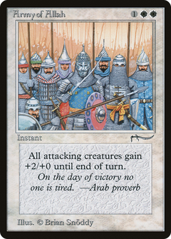 Army of Allah (Dark Mana Cost) [Arabian Nights]-1