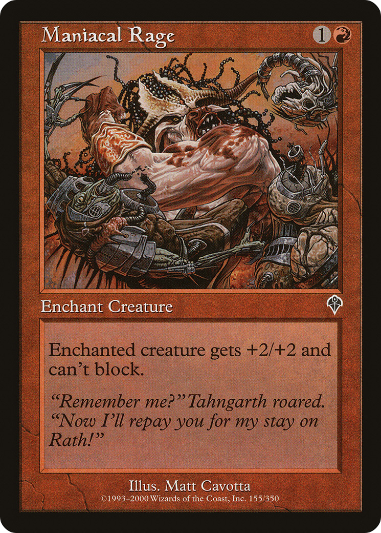 Maniacal Rage [Invasion]-1