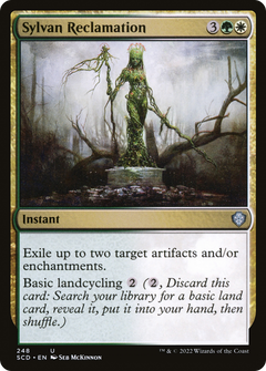 Sylvan Reclamation [Starter Commander Decks]-1