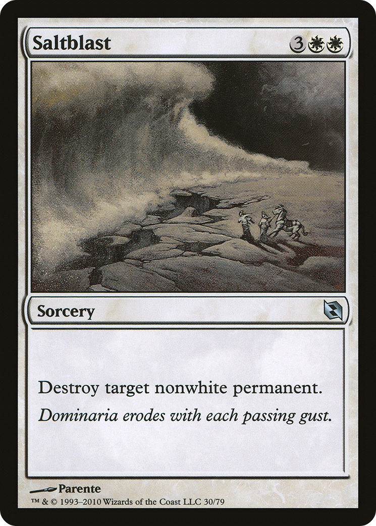 Saltblast [Duel Decks: Elspeth vs. Tezzeret]-1