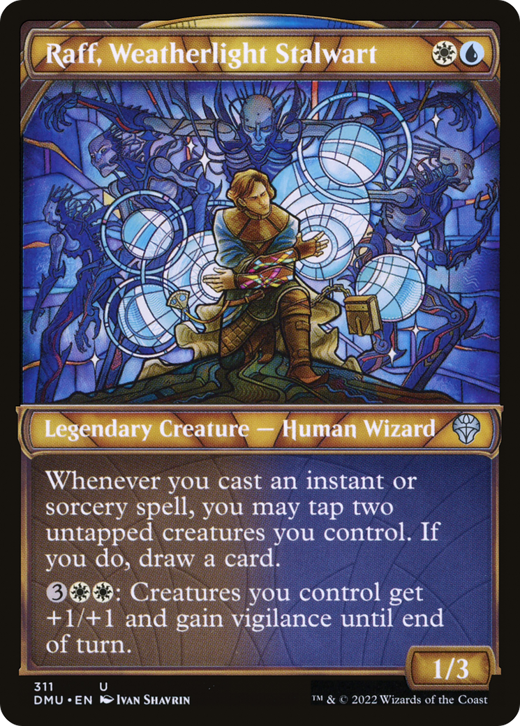 Raff, Weatherlight Stalwart (Showcase) [Dominaria United]-1