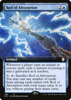 Rod of Absorption (Extended Art) [Dungeons & Dragons: Adventures in the Forgotten Realms Commander]-1