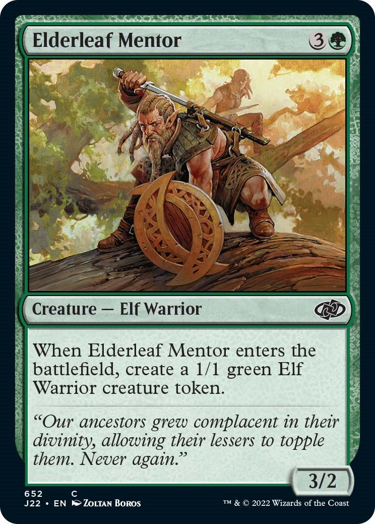 Elderleaf Mentor [Jumpstart 2022]-1