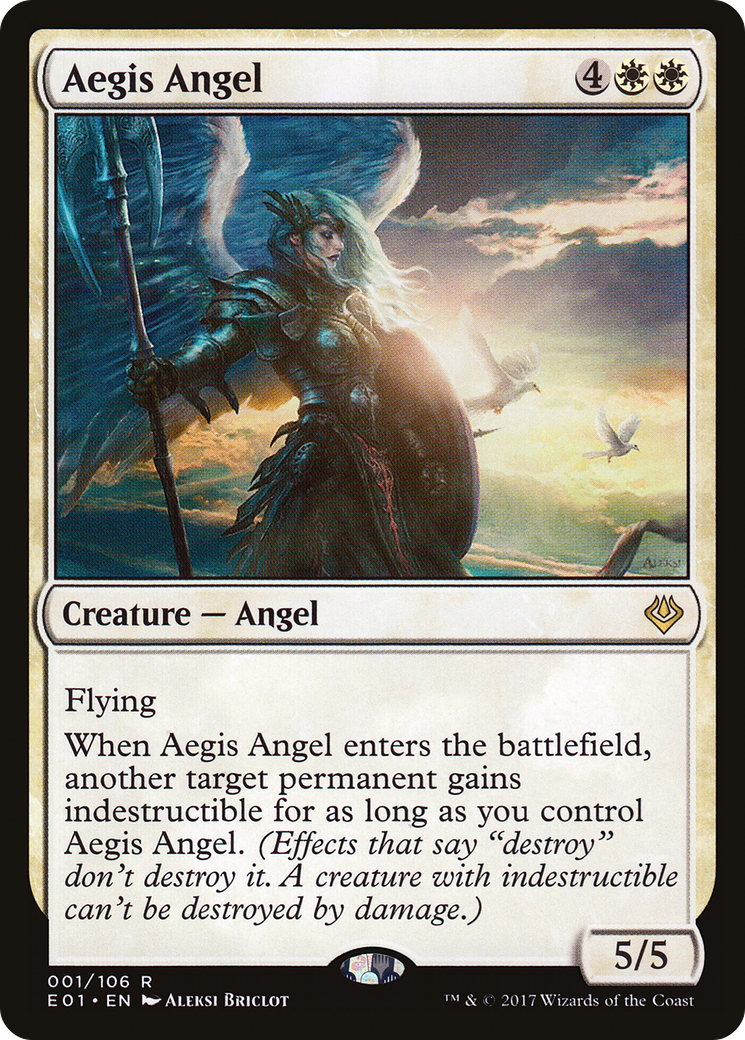 Aegis Angel [Archenemy: Nicol Bolas]-1