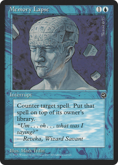 Memory Lapse (Reveka Flavor Text) [Homelands]-1
