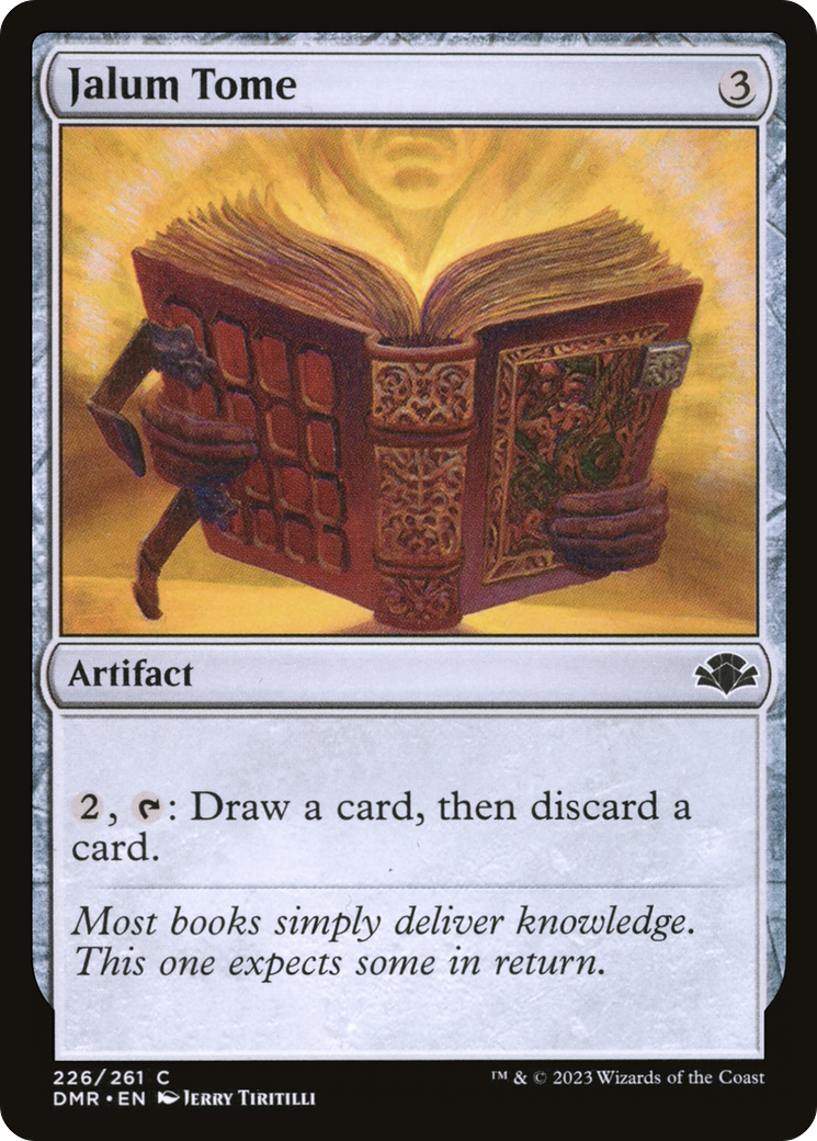 Jalum Tome [Dominaria Remastered]-1