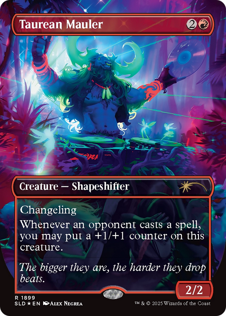 Taurean Mauler (Double Rainbow Foil) [Secret Lair Drop Series]-1