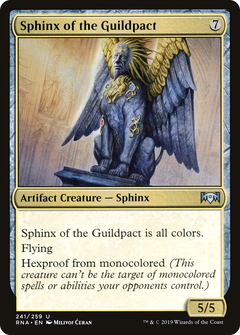 Sphinx of the Guildpact [Ravnica Allegiance]-1