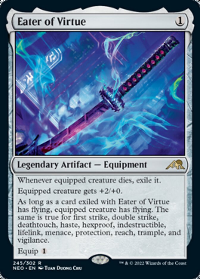 Eater of Virtue [Kamigawa: Neon Dynasty]-1
