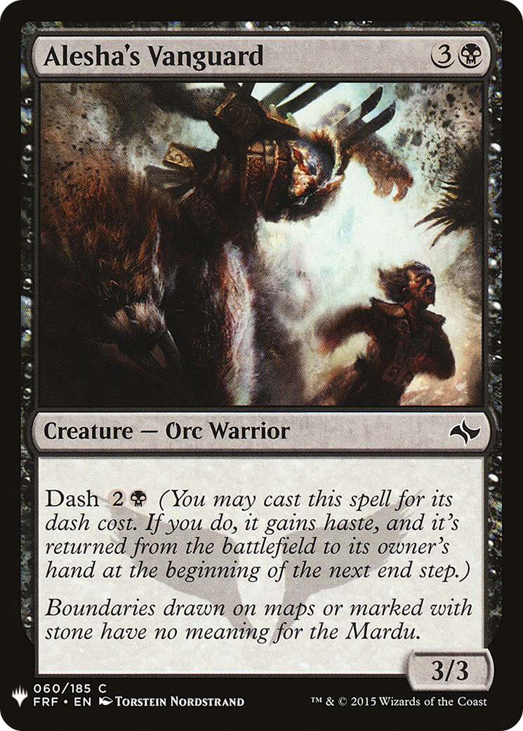Alesha's Vanguard [Mystery Booster]-1