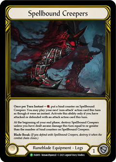 Spellbound Creepers (Golden) [FAB051] (Promo)  Cold Foil-1