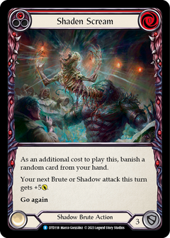 Shaden Scream (Red) [DTD118] (Dusk Till Dawn)  Rainbow Foil-1