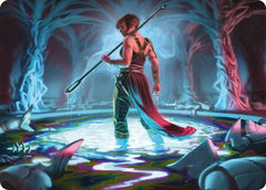 Melira, the Living Cure Art Card [Phyrexia: All Will Be One Art Series]-1