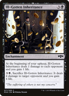 Ill-Gotten Inheritance [Ravnica Allegiance]-1