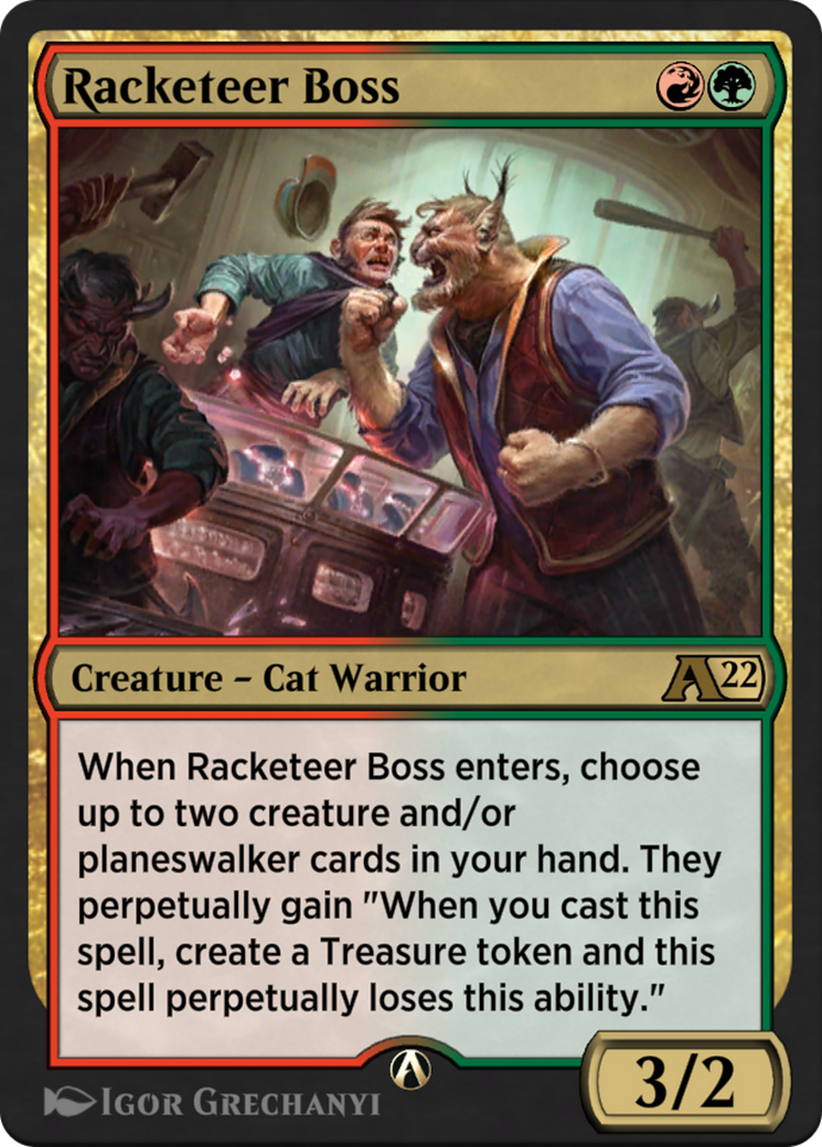 Racketeer Boss (YSNC-025) - Alchemy: New Capenna-1