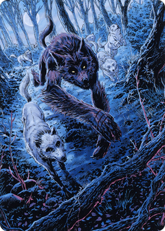 Untamed Pup // Untamed Pup (AMID-077) - Midnight Hunt Art Series (Borderless)-1