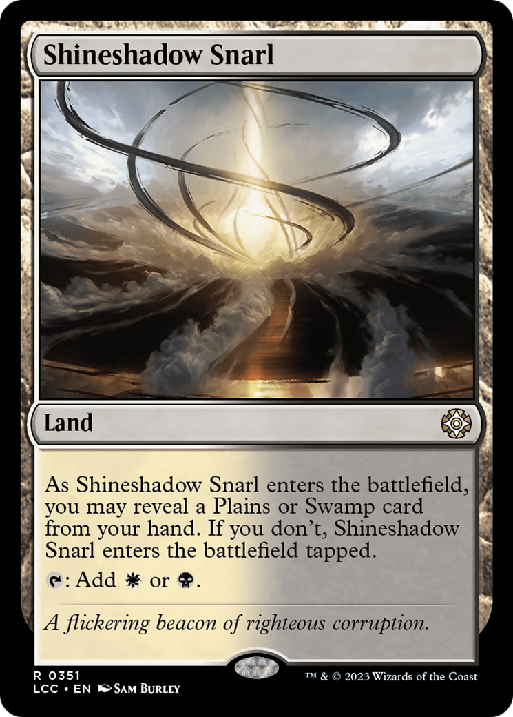 Shineshadow Snarl [The Lost Caverns of Ixalan Commander]-1