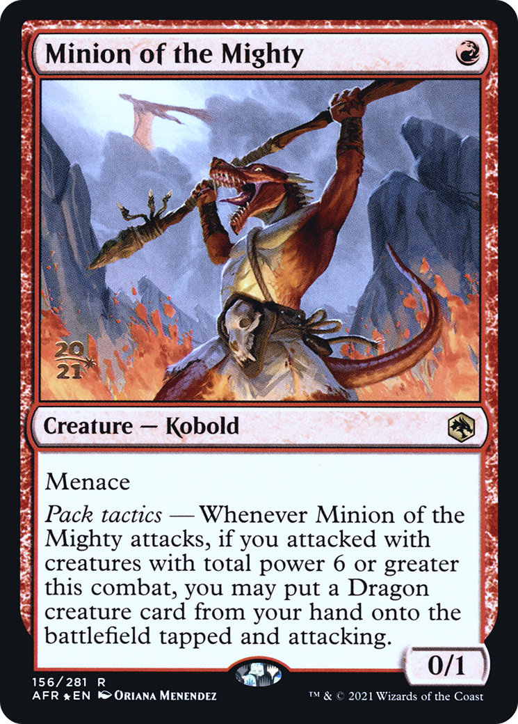 Minion of the Mighty [Dungeons & Dragons: Adventures in the Forgotten Realms Prerelease Promos]-1