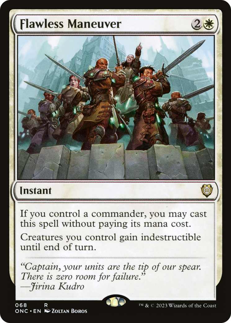 Flawless Maneuver [Phyrexia: All Will Be One Commander]-1