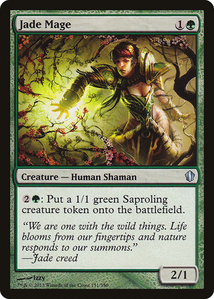 Jade Mage [Commander 2013]-1