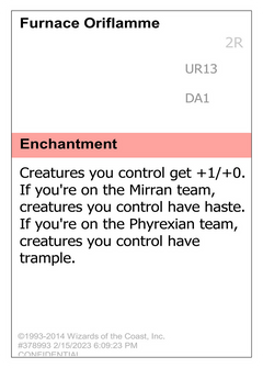 Furnace Oriflamme (UNK-UR13) - Unknown Event-1