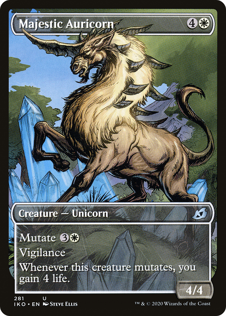 Majestic Auricorn (Showcase) [Ikoria: Lair of Behemoths]-1
