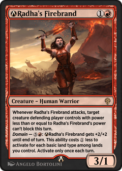 A-Radha's Firebrand (DMU-A-141) - Dominaria United-1
